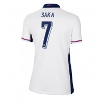 England Bukayo Saka #7 Heimtrikot Frauen EM 2024 Kurzarm